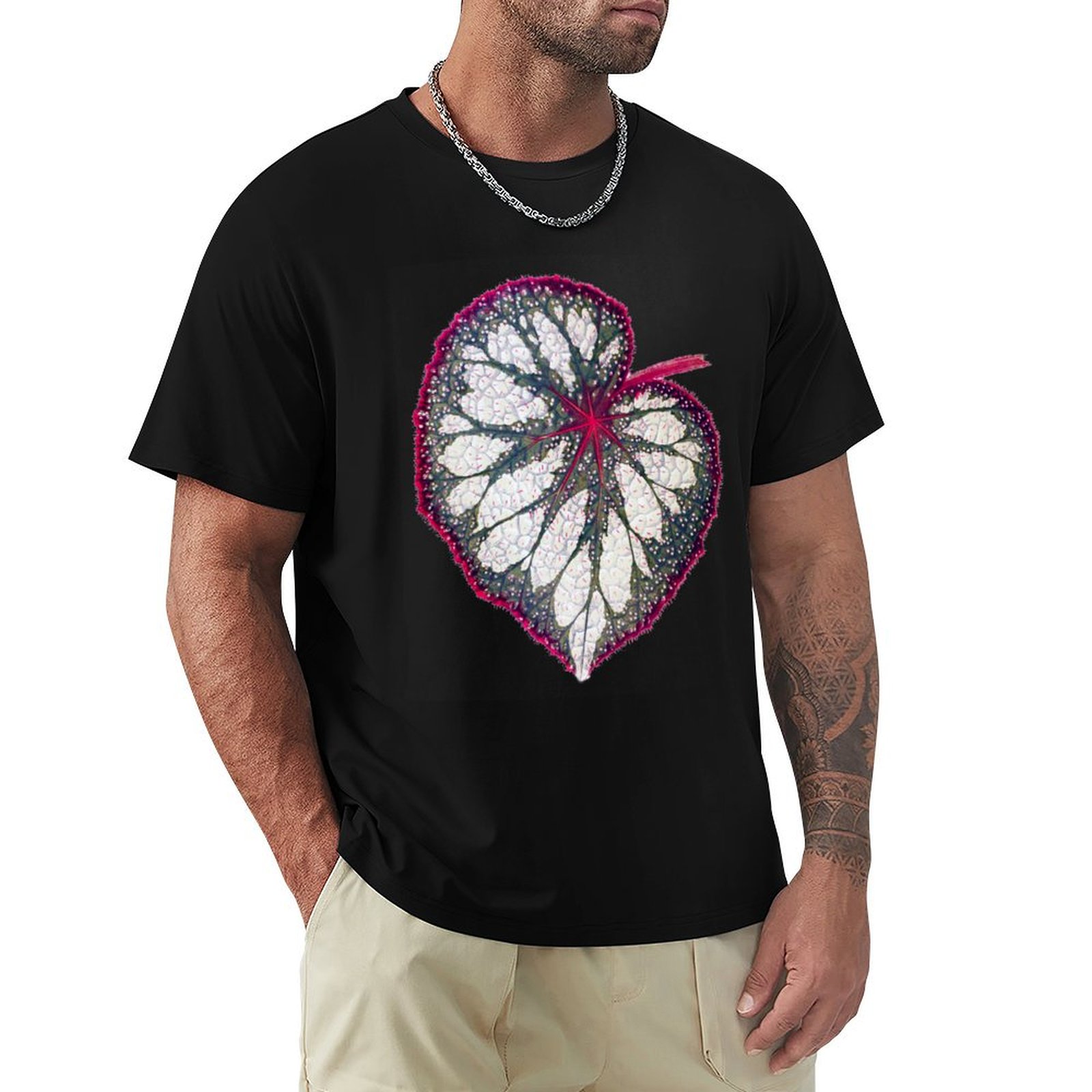 Begonia rex T-Shirt Soft Stret - Begonia Rex 评论和价格