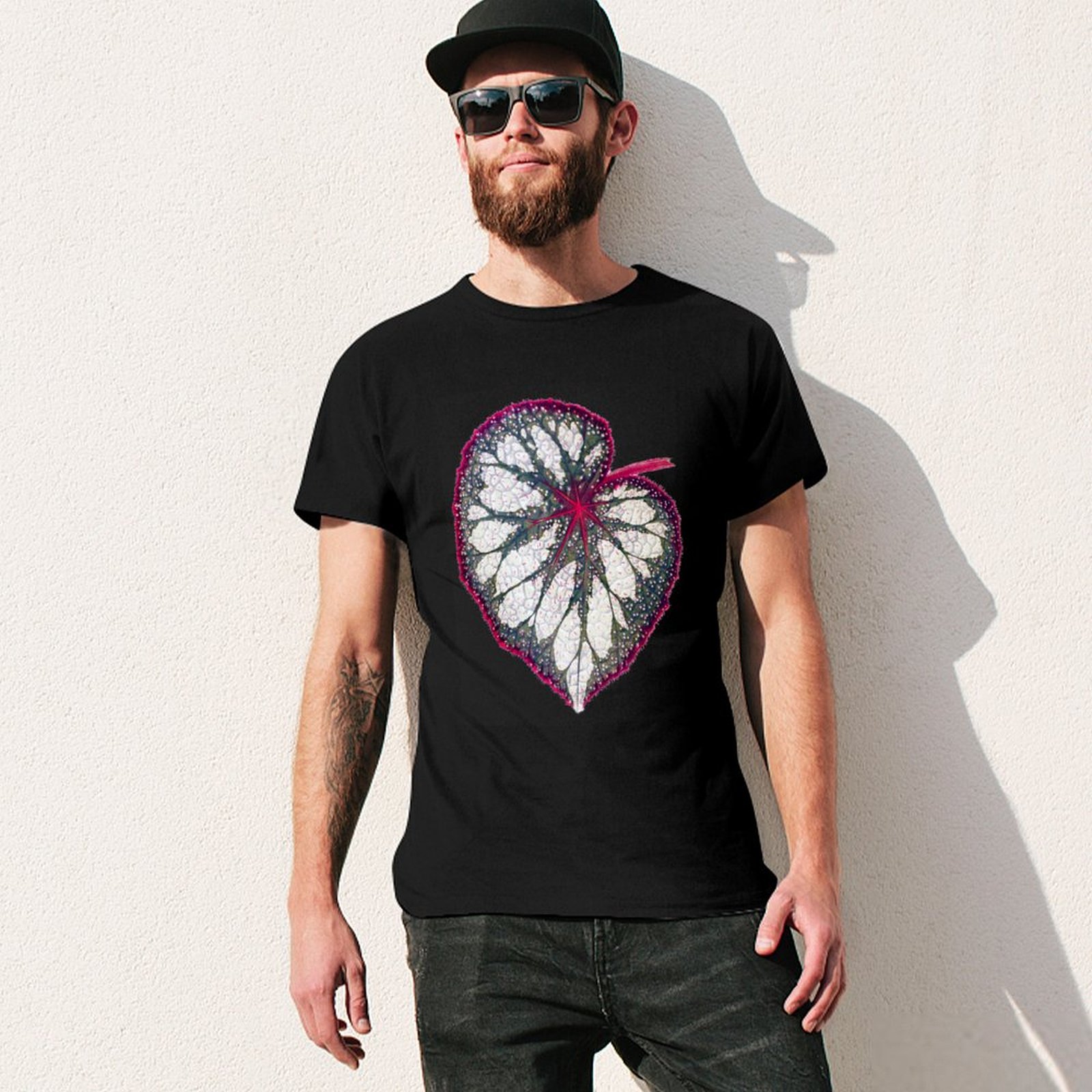 Begonia rex T-Shirt Soft Stret - Begonia Rex 评论和价格