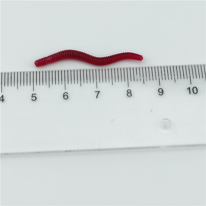 100PCS Soft Lure Bass Bream Bl - Aglaonema Red 评论和价格