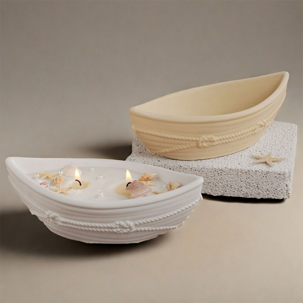 Canoe Shaped Storage Box Silic - Echeveria Succulent 评论和价格