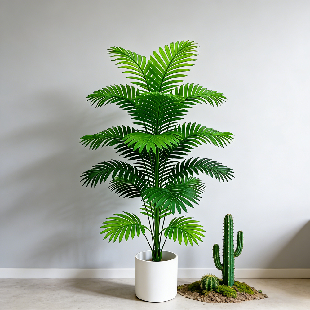 60-80cm Tall Artificial Palm T - Ficus Lyrata Tree 评论和价格