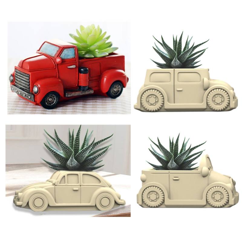 3D Car succulent plant flowerp - Echeveria Succulent 评论和价格
